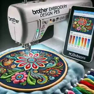 Brother Diseño Bordado Bebé Cerradura Bernina Deco PES 50.000 - Imagen 1 de 5
