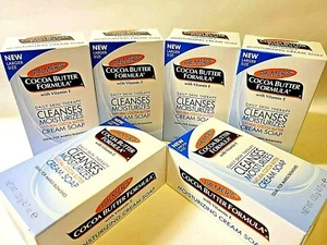 6P-Kakaobutter mit Vit E Feuchtigkeitscremeseife/Jabon Cacaco Puro & Vit E - Bild 1 von 2