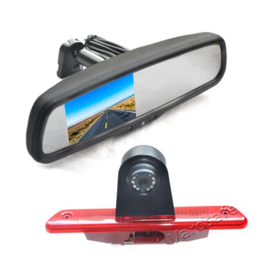 Reverse Camera Mirror Monitor for Peugeot Expert / Fiat Scudo / Toyota ProAce - Image 1 of 4