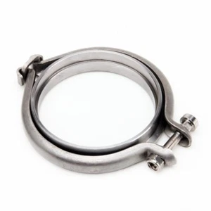 "Anillo macho con abrazadera de banda en V de 3" TRITDT se adapta a Garrett GT3076R GT3582R - Imagen 1 de 2