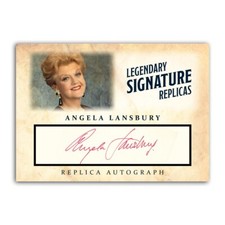 Angela Lansbury Murder She Wrote Replica Autograph Signature Collectible Card