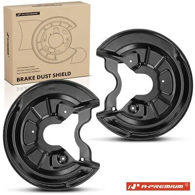 2x Protector antipolvo de freno trasero A-Premium para Audi A3 2008-2013 VW Jetta Golf GTI Foto 1 de 4