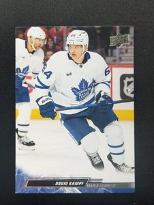 2022-23 Upper Deck Hockey DAVID KAMPF #423 Maple Leafs - Picture 1 of 2