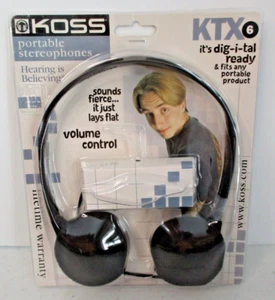 Nuevos estéreo portátiles Koss KTX-6 de colección (con control de volumen) - Imagen 1 de 2