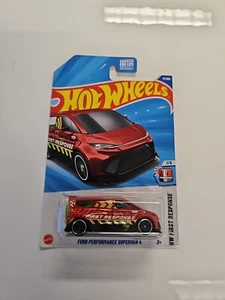 Hot Wheels 2025 Mainline A Case TH Ford Performace Supervan 4 Red #17 NEW - Picture 1 of 5