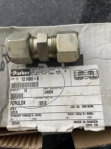 Parker Ferulok 24° Flareless Fittings | #12 HBU-S - Bild 1 von 3