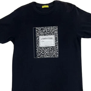 Vintage Roy Lichtenstein T Shirt Compositions Popart Black Warhol Keith Haring - Picture 1 of 16