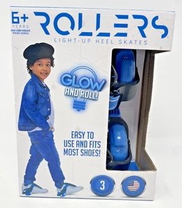 Madd Gear ROLLERS Light-Up Heel Skates - Glow and Roll-6+ Years - Picture 1 of 11