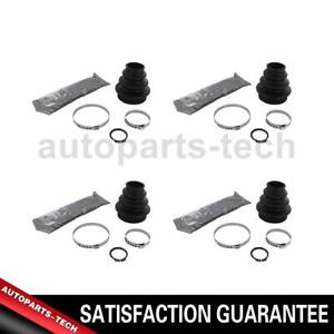 Rear Inner Outer CV Joint Boot Kit For BMW 330Ci 2001 2002 2003 2004 2005 2006