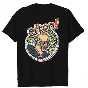 Elton John T-Shirt 2XL Rockband Gruppe T-Shirt Baumwolle - Bild 1 von 1
