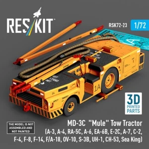 MD-3С "Mule" Tow Tractor (3D Printed model kit) Scale 1:72 ResKit RSK72-0023 - Picture 1 of 3