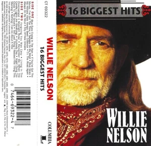 WILLIE NELSON 16 BIGGEST HITS - 1998 - CASSETTE - Imagen 1 de 4