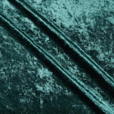 Shiny Crushed Velvet Fabric, 72 Inch. in Width, Ideal for Upholstery, Tablecloth - Image 1 of 4