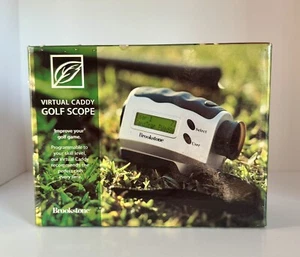 Brookstone Virtual Caddy 5 x 20 Digital Magnification Golf Scope Rangefinder - Picture 1 of 9