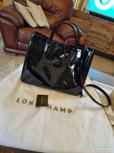 sac longchamp vernis