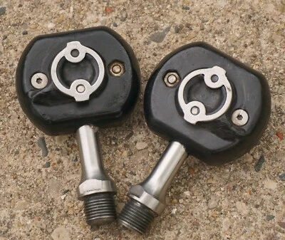 Pedales Speedplay Frog sin clip ejes cromoly SPD bicicleta de carretera carrera vintage años 90 Foto 1 de 4