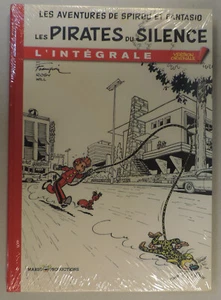 FRANQUIN Spirou 7 Pirates du Silence VO grand format limite etat NEUF - Imagen 1 de 2