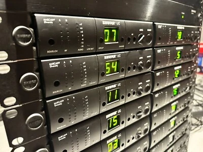 *Lot Of 2* Shure UC4-UA Wireless Receiver 782-806 MHz - Image 1 of 4