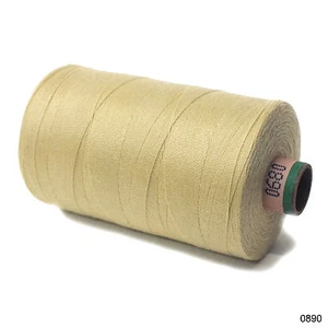 Amann 100% Polyester Core-Spun Sewing Thread Sabac 80 1000M Color 0890 Citron - Picture 1 of 2