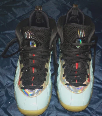 Nike Little Posite One GS Mix 97 azul verdoso foamposite DH6490-400 Talla: 5 años Foto 1 de 4