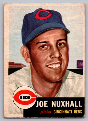 1953 TOPPS #105 JOE NUXHALL КРАСНЫЕ - Изображение 1 из 3