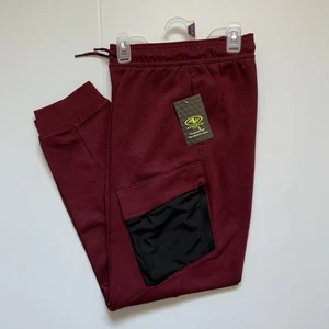 Athletic Works Boys Burgundy Athletic Pants Size XXL (18). NWT! Elastic Waist. - Picture 1 of 9