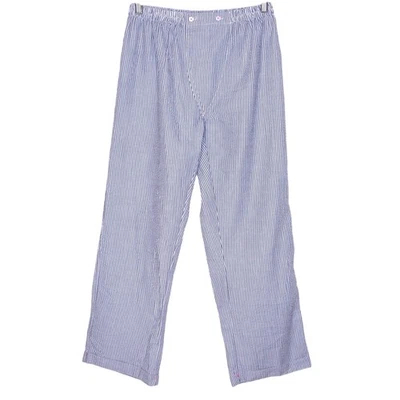 Pantalón de gasa a rayas INTIMATELY Free People pantalón de pierna ancha azul blanco para mujer XS Foto 1 de 4