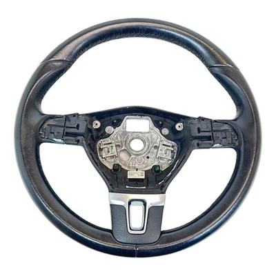 Multifunktionslenkrad Lenkrad Leder VW Eos Golf 6 Cabrio schwarz 1Q0419091AP - Bild 1 von 4