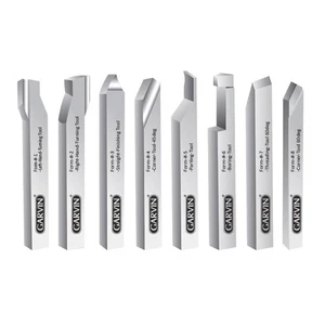1/2 X 4" 8 PIECE HIGH SPEED STEEL LATHE TURNING TOOL SET (2006-9028) - Picture 1 of 2