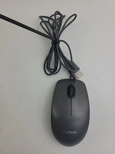 Logitech M100 & HP 125 & Dell laser Mouse Lot (3) Tested / Works - Picture 1 of 9