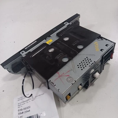 Equipamento de áudio rádio 2 portas AM-FM-CD-MP3 compatível com 12-17 FIAT 500 - Imagem 1 de 4