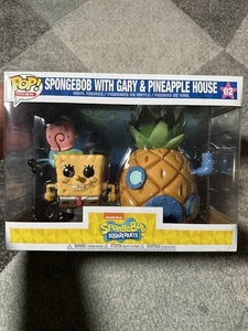 Funko Pop! Town Nickelodeon Spongebob mit Gary & Pineapple House 02 - Bild 1 von 6