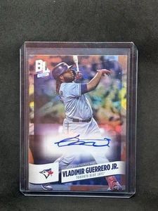 Vladimir Guerrero Jr. 2024 Topps Big League Electric Orange Foil Auto Sh - Picture 1 of 2