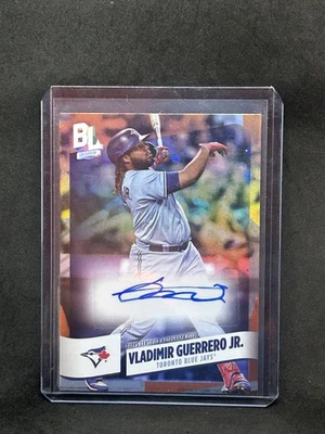 Vladimir Guerrero Jr. 2024 Topps Big League Electric Orange Foil Auto Sh - Image 1 of 2