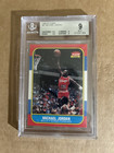 1986 Fleer Basketball #57 Michael Jordan RC Rookie HOF BGS 9 Mint Pack Fresh