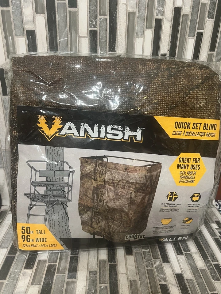 Allen 5219 Vanish Quick Set Blind Mossy Oak Country