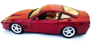 Ferrari 550 Maranello 1998 Hot Wheels 1:18 Millennium Series Bordeaux Met Farbe - Bild 1 von 11