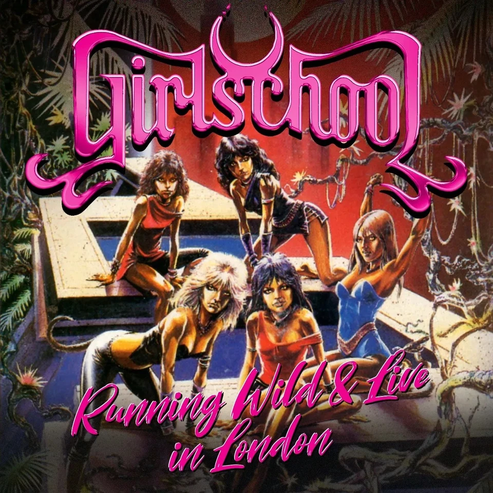 Girlschool Running Wild & Live in London (CD) Album with DVD (UK IMPORT) - Image 1 of 1