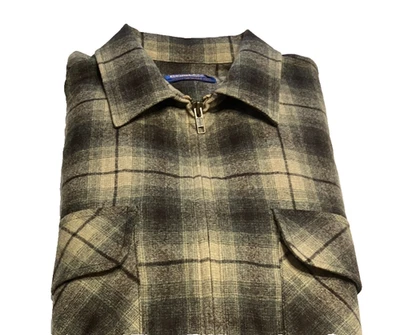 Pendleton Men’s Gray Plaid 100% Wool Brightwood Shirt Size L - Image 1 of 4
