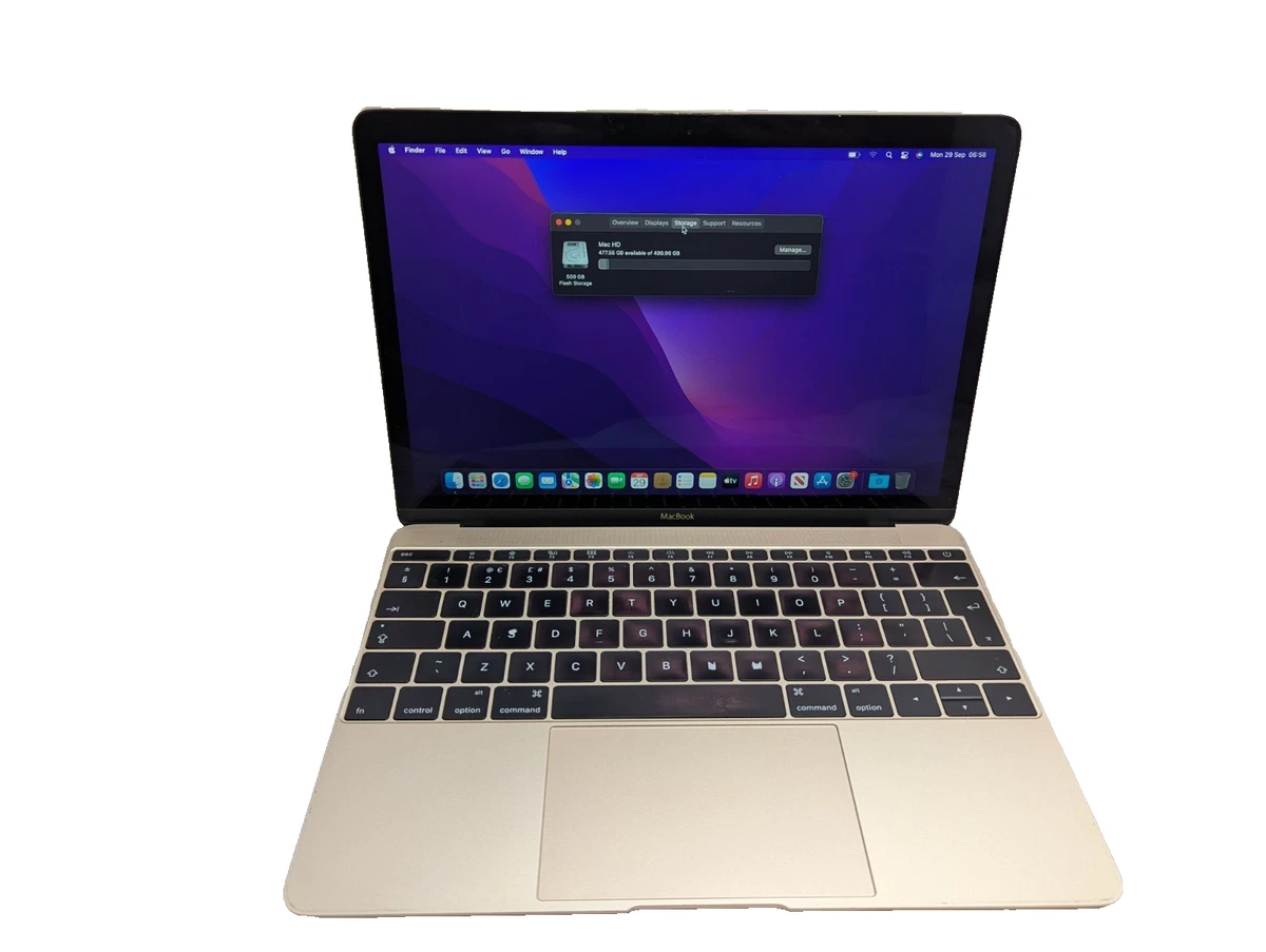 Apple MacBook 8GB Intel Core m5 6th Gen. Laptops for sale | eBay