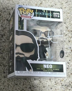 Keanu Reeves signed handsigniert The Matrix NEO Funko #1172 RAR mit COA - Bild 1 von 3