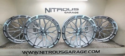 22 DOLCE MAGARI SILVER MERCEDES S500 S550 S560 S580 S63 S CLASS WHEEL W/BENZ CAP - Image 1 of 4