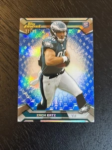 Topps Finest Blue Refractor 2013/99 novato Zach Ertz #102 - Imagen 1 de 2