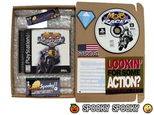 Moto Racer PS1 - NTSC-U/C USA VGC CIB with Reg - Natural Disc - Tracked - Picture 1 of 13