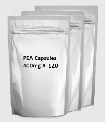 NOBO PEA, Palmitoylethanolamide (99.9%) - 120 X 400mg Capsules