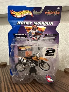 2003 Hot Wheels Jeremy McGrath #2 Moto-X Dirt Bike Toy KTM Motocross MX Rare New - Picture 1 of 24