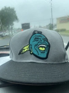 Rare New Era Atlanta Braves Banned Chief Noc A Homa Exclusive Fitted Hat - Picture 1 of 4