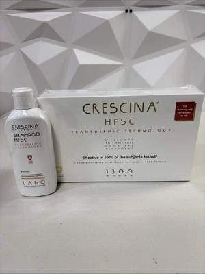 CRESCINA Transdermic  Complete Treatment 1300  Woman 20 Vials + Shampoo - Image 1 of 4
