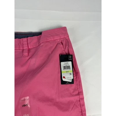 Pantalones Cortos Tommy Hilfiger Para Mujer Hollywood Rosa Algodón Talla 18W Nuevos Con Etiquetas Foto 1 de 4