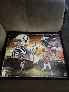 Peyton Manning Autographed 16 x 20 with HOF 21 Inscription Limited Edition of 21 - Picture 1 of 4